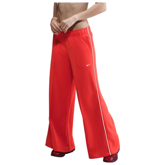 Nike Γυναικείο παντελόνι φόρμας Sportswear Mid-Rise Wide-Leg Track Pants